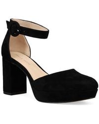 Pelle Moda - Lenor Block Heel Platform Pump - Lyst