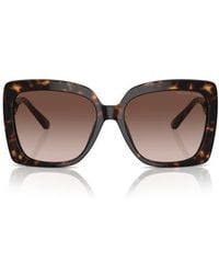 Michael Kors - Nice 57Mm Gradient Square Sunglasses - Lyst