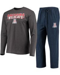Men's Concepts Sport Heathered Red/Heathered Charcoal Louisville