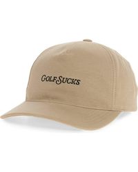 Travis Mathew - Golf Sucks Six-Panel Snapback Cap - Lyst