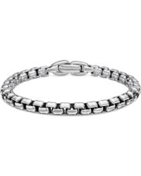 David Yurman - Large Box Chain Link Bracelet, 5Mm - Lyst