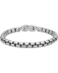 David Yurman - Large Box Chain Link Bracelet, 5Mm - Lyst