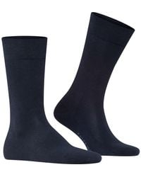 FALKE - Sensitive London Cotton Blend Socks - Lyst