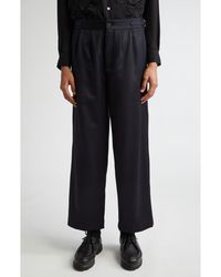 Bode - Numerals Wool Trousers - Lyst