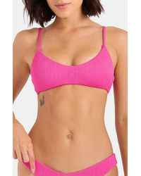 Volcom - Pucker Up Bralette Bikini Top - Lyst