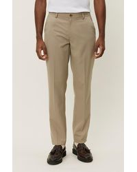 Les Deux - Como Regular Fit Flat Front Dress Pants - Lyst