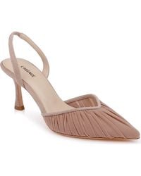 L'Agence - Bowery Pointed Toe Slingback Pump - Lyst