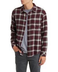 Rails - Lennox Plaid Flannel Button-up Shirt - Lyst