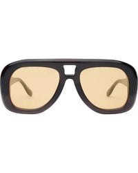 DEZI - Pusha 55Mm Shield Sunglasses - Lyst