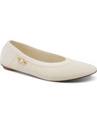 Donna Karan - Avery Knit Ballet Flat - Lyst