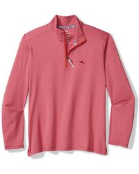 Tommy Bahama - Costa Wave Islandzone Seersucker Half Zip Pullover - Lyst