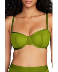 CUUP - The Balconette Mesh Underwire Bra - Lyst