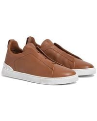 ZEGNA - Triple Stitch Secondskin Sneaker - Lyst