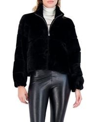 Gorski - Genuine Shearling Horizontal Zip Jacket - Lyst