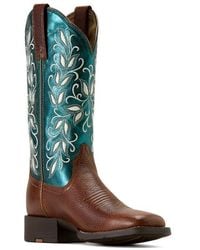 Ariat - Round Up Holly Western Boot - Lyst
