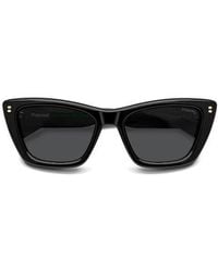 Polaroid - 54Mm Polarized Cat Eye Sunglasses - Lyst