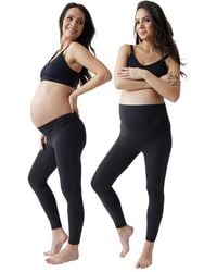 Ingrid & Isabel - Maternity And Postpartum Active Workout Leggings 2-Pack Bundle - Lyst