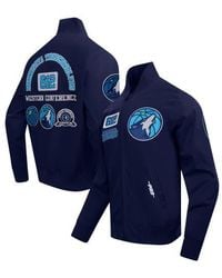 Pro Standard - Minnesota Timberwolves Area Code Twill Full-Zip Jacket - Lyst