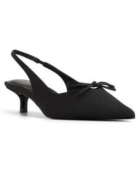 ALDO - Azizza Slingback Pointed Toe Kitten Heel Pump - Lyst