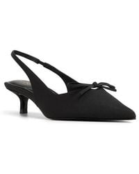 ALDO - Azizza Slingback Pointed Toe Kitten Heel Pump - Lyst