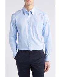Nordstrom - Trim Fit Royal Oxford Solid Dress Shirt - Lyst
