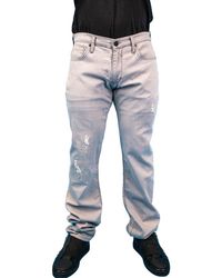 Maceoo - Ripped Athletic Fit Stretch Jeans - Lyst