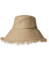 Brixton - Alice Packable Straw Bucket Hat - Lyst