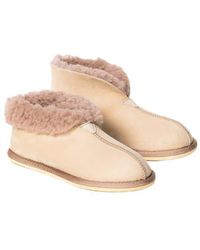 Celtic & Co. - Ladies' Shearling Bootee Slippers - Lyst