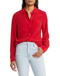 Tommy Bahama - Yara Cove Long Sleeve Silk Button-up Shirt - Lyst