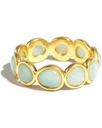 Madewell - Stone Collection Blue Aventurine Ring - Lyst