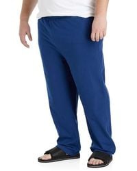 Harbor Bay by DXL - Big & Tall Open-Hemmed Jersey Pants - Lyst