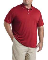 Essentials - Big & Tall Solid Golf Polo Shirt - Lyst