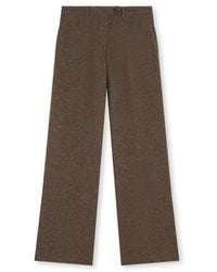 Fortela - Low Waist Wool Pants - Lyst