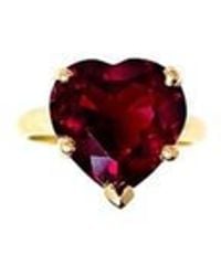Fry Powers - Heart Ring - Lyst