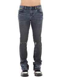 Cult Of Individuality - Lenny Ripped Bootcut Jeans - Lyst
