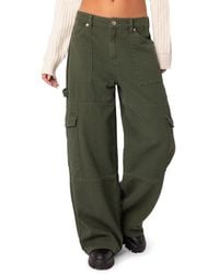 Edikted - Ember Denim Cargo Pants - Lyst