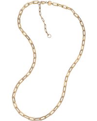 Jennifer Zeuner - maggie Long Paper Clip Chain Necklace - Lyst