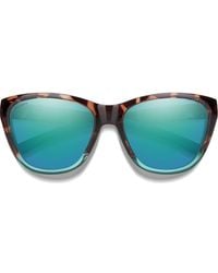 Smith - Shoal 58Mm Chromapop Polarized Wraparound Sunglasses - Lyst