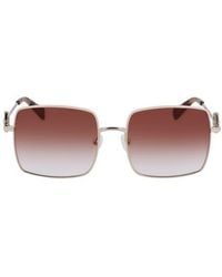 Longchamp - Medallion 55Mm Gradient Square Sunglasses - Lyst