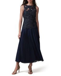Mint Velvet - Floral Applique Maxi Dress - Lyst