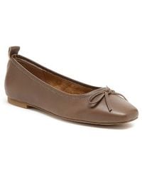 Kelsi Dagger Brooklyn - Frankie Square Toe Ballet Flat - Lyst