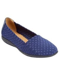 Comfortview - The Bethany Stretch Woven Slip On Flat - Lyst