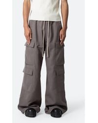 MNML - Rave Oversize Double Cargo Pocket Pants - Lyst