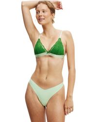 Cotton On - Everyday Lace Triangle Padded Bralette - Lyst