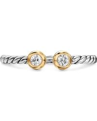 David Yurman - Cable Open Round Ring - Lyst