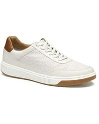 Johnston & Murphy - Dawson Perforated Leather Sneaker - Lyst