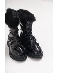 Prologue Shoes - Rosie Fur Lined Boot - Lyst