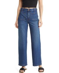 Madewell - Perfect Wide Leg Jeans - Lyst