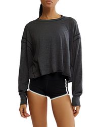Free People - My Time Layer Open Back Crop Top - Lyst