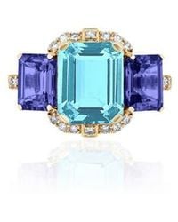 Goshwara - Gossip Semiprecious Stone Ring - Lyst